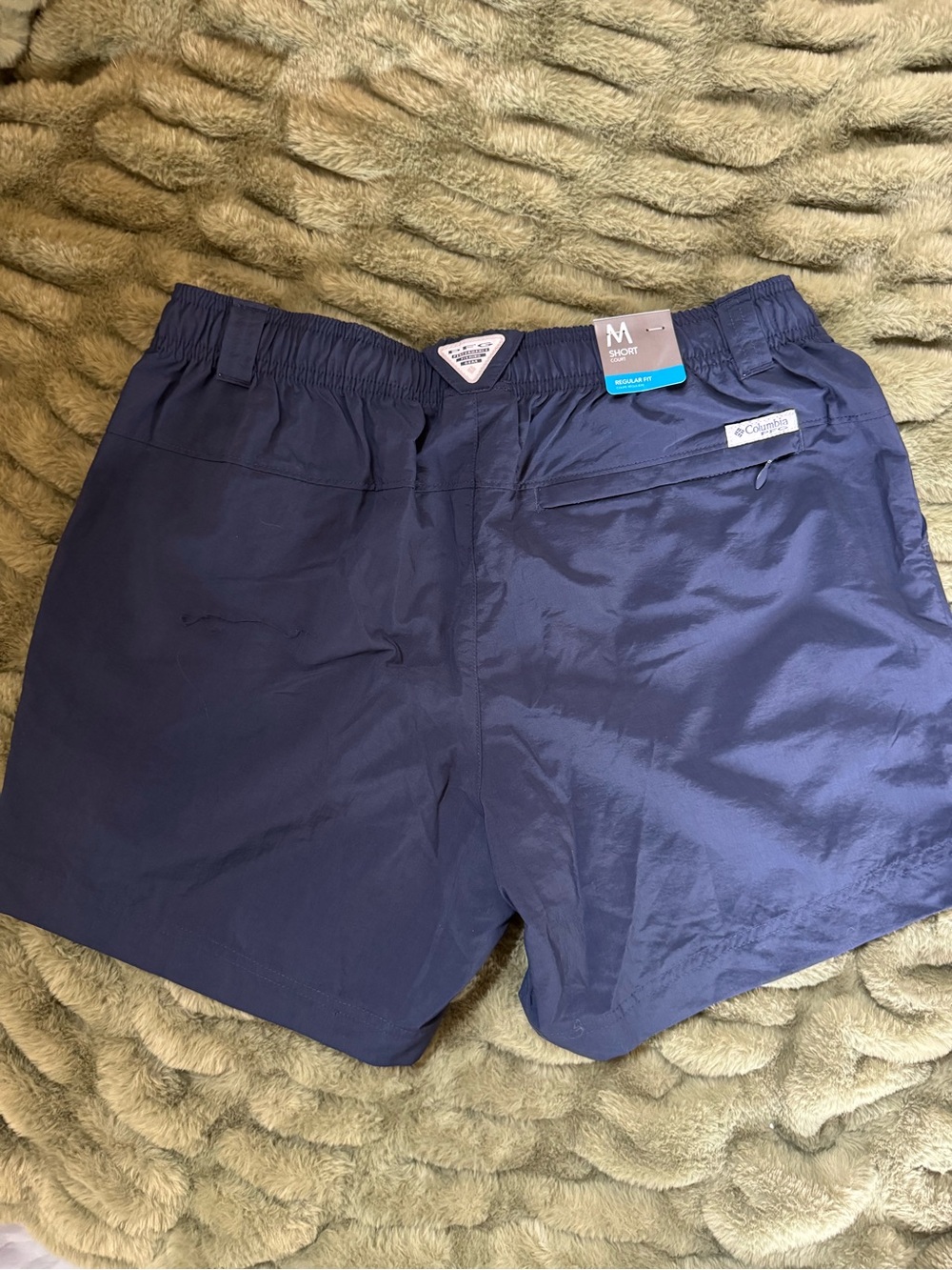 NWT Columbia PFG Backcast III Women’s Shorts M Navy